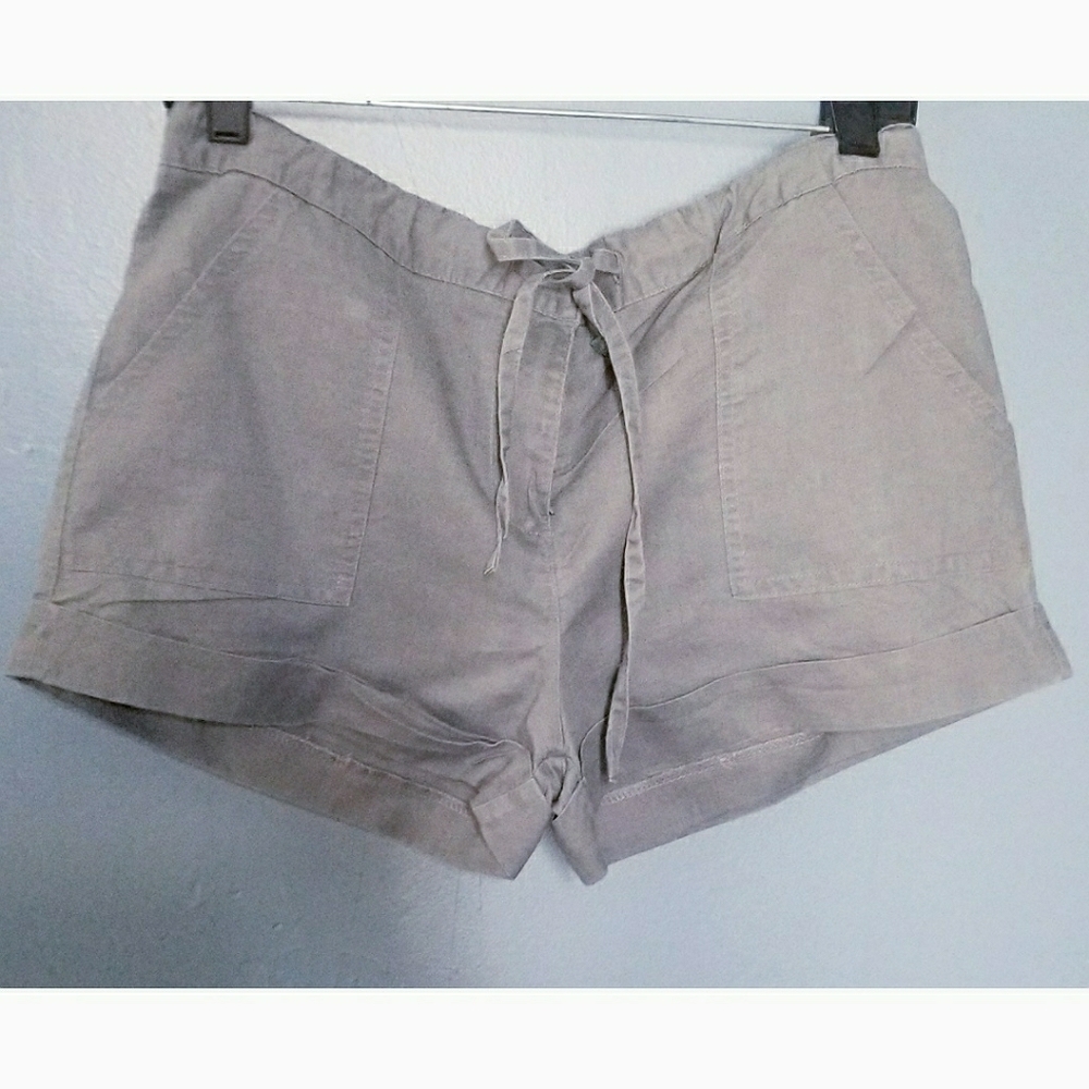 Grey Draw String Shorts